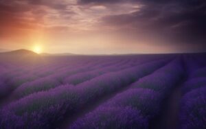 lavender, beautiful flowers, field
